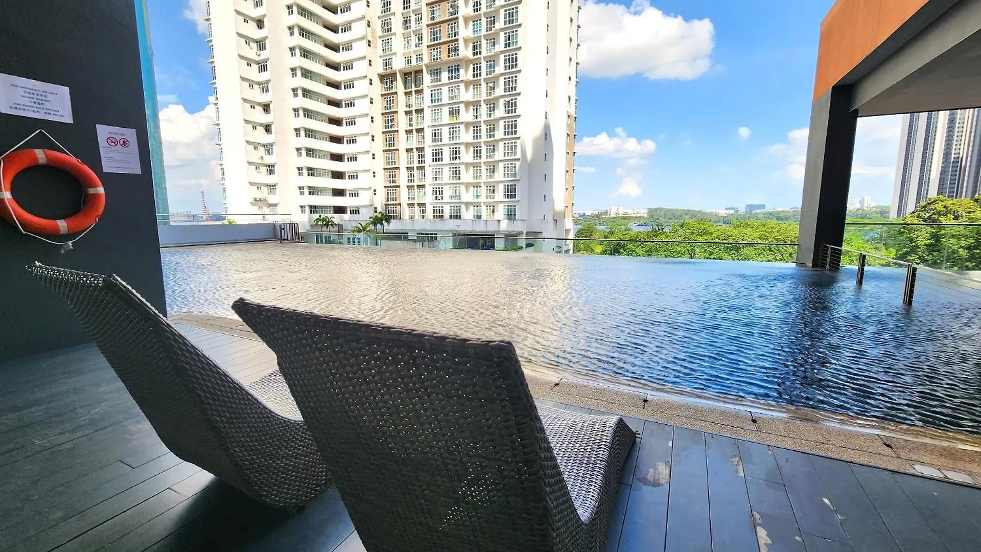 Loft Suite Seaview 2Br Jb Ciq 7Pax Johor Bahru Apartamento