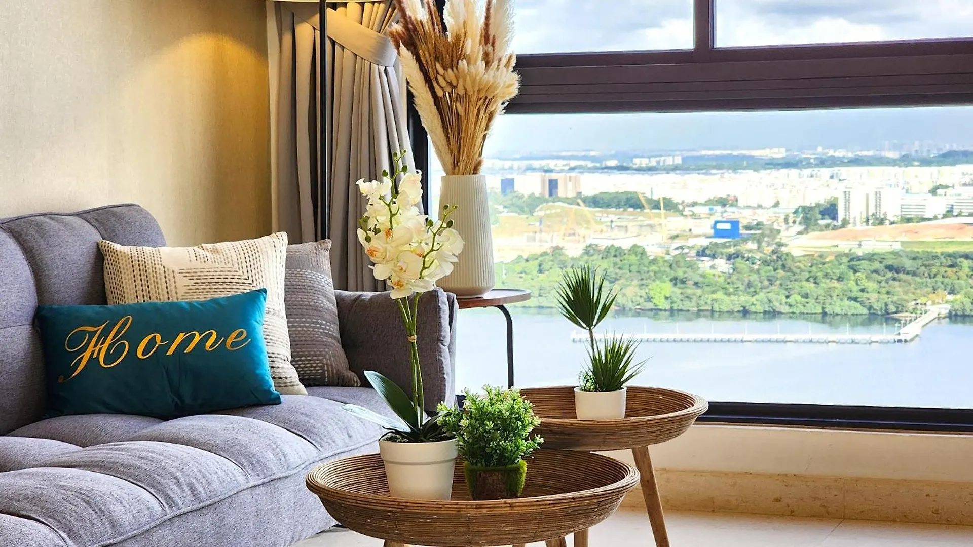 Loft Suite Seaview 2Br Jb Ciq 7Pax Johor Bahru Appartement